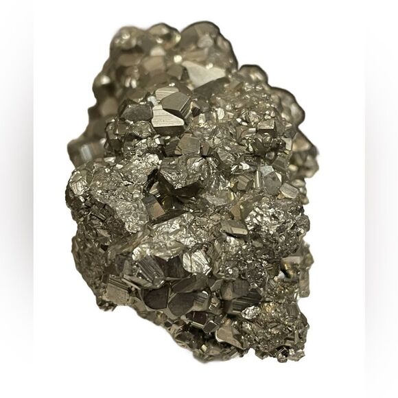 Pyrite Natrual Stone From Peru (10 oz.) Beautiful Gold Colored Specimen - Picture 7 of 13